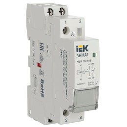 Контактор модульный KMR 16А 230В AC 2НЗ ARMAT IEK AR-KMR10-016-02-230