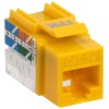 Модуль Keystone Jack кат.5E UTP 110 IDC 90град. желт. ITK CS1-1C5EU-11-05