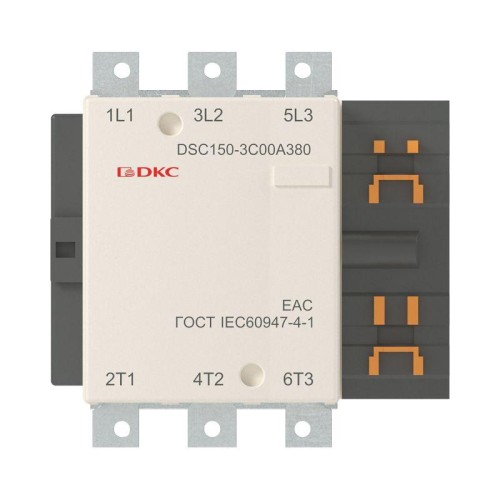 Контактор магнитный DSC150-3C00A380 150А 75кВт (AC3) 380В AC DKC DSC150-3C00A380