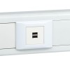 Розетка USB сила тока 2.1А (2 гнезда) без индикатора EKF E2MR2-20USB-10