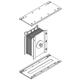 Блок соединительный 3200А Al 3L+N+PER НК IP55 IEK LB-3200A4-25-F-J