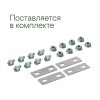 Крышка на ответвитель X-образ. осн.200 R=300мм в компл. с крепежн. элемент. и соединения пластинами цинк-ламель DKC LK2003KZL