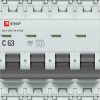 Выключатель автоматический модульный 4п C 63А 6кА ВА 47-63N PROxima EKF M636463C