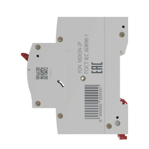 Выключатель автоматический модульный 2п B 32А 6кА MD63N YON MD63N-2PB32