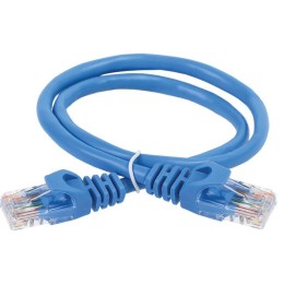 Патч-корд кат.5E UTP PVC 7м син. ITK PC03-C5EU-7M