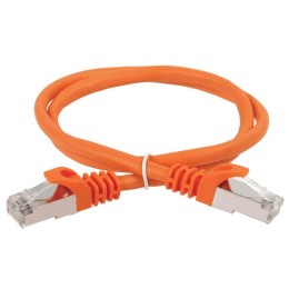 Патч-корд кат.5E FTP PVC 15м оранж. ITK PC07-C5EF-15M