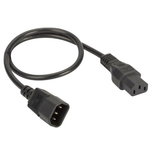 Кабель питания IEC320 C13 - IEC320 C14 0.5 м сечение 3х1.5кв.мм DKC R5CORD3405