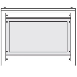 Панель секц. 400х800 углубленная DKC R5PA8040