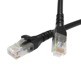 Патч-корд неэкранированный CAT5E U/UTP 4х2 LSZH 1.5м черн. DKC RN5EUU4515BK