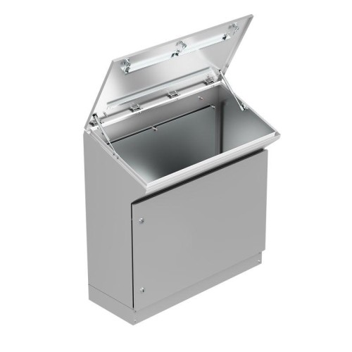 Пульт управления напольный "Inox" AISI304 TP10 IP55 (960х1000х400) EKF mb-inox-96-100-40