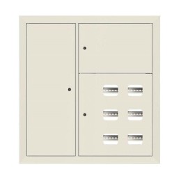 Щит этажный 6кв. слаботочка слева RAL9002 (1000х950х150) PROxima EKF mb29-v-6z-ral9002