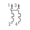 Выключатель автоматический модульный 2п C 5А 4.5кА ВА 47-63 PROxima EKF mcb4763-2-05C-pro