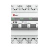 Выключатель автоматический модульный 3п C 16А 6кА ВА 47-63M электромагнит. расцеп. PROxima EKF mcb4763m-6-3-16C-pro