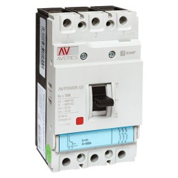 Выключатель автоматический 3п 10А 35кА AV POWER-1/3 TR AVERES EKF mccb-13-10-TR-av