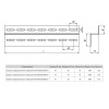 Профиль Z-образный перфорир. 40х60 L2000 2мм К239 HDZ EKF ppz4060-2-2-HDZ