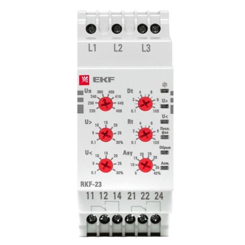 Реле контроля фаз RKF-23 EKF rkf-23