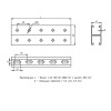 Профиль STRUT двойной 41х41 L1100 1.5мм HDZ EKF stpd4141110x1.5-HDZ