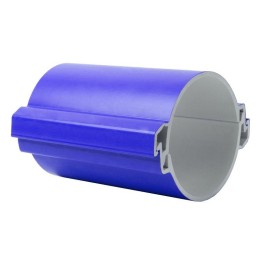 Труба гладкая ПВХ разборная d110мм 750Н син. (дл.3м) PROxima EKF tr-pvc-110-750-blue